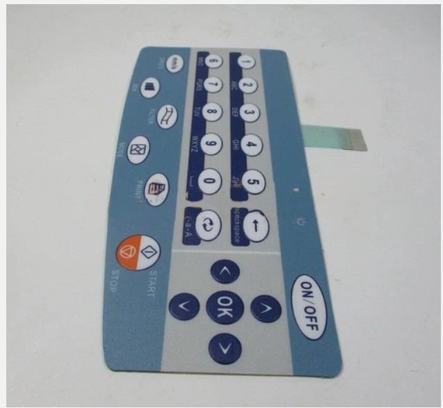 1PC FIT FOR ECG1200G ECG Protective Film Button Film Membrane Keypad