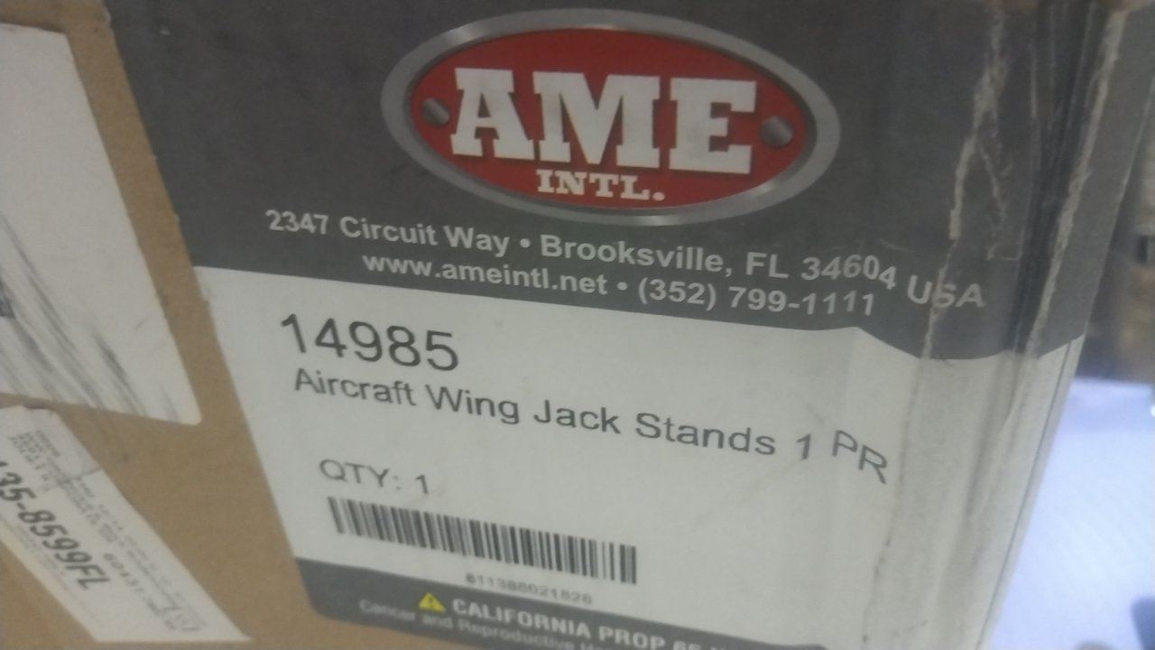Ame 14985 2 Pk 6 Ton Load Capacity Per Pair Medium Duty Jack Stand