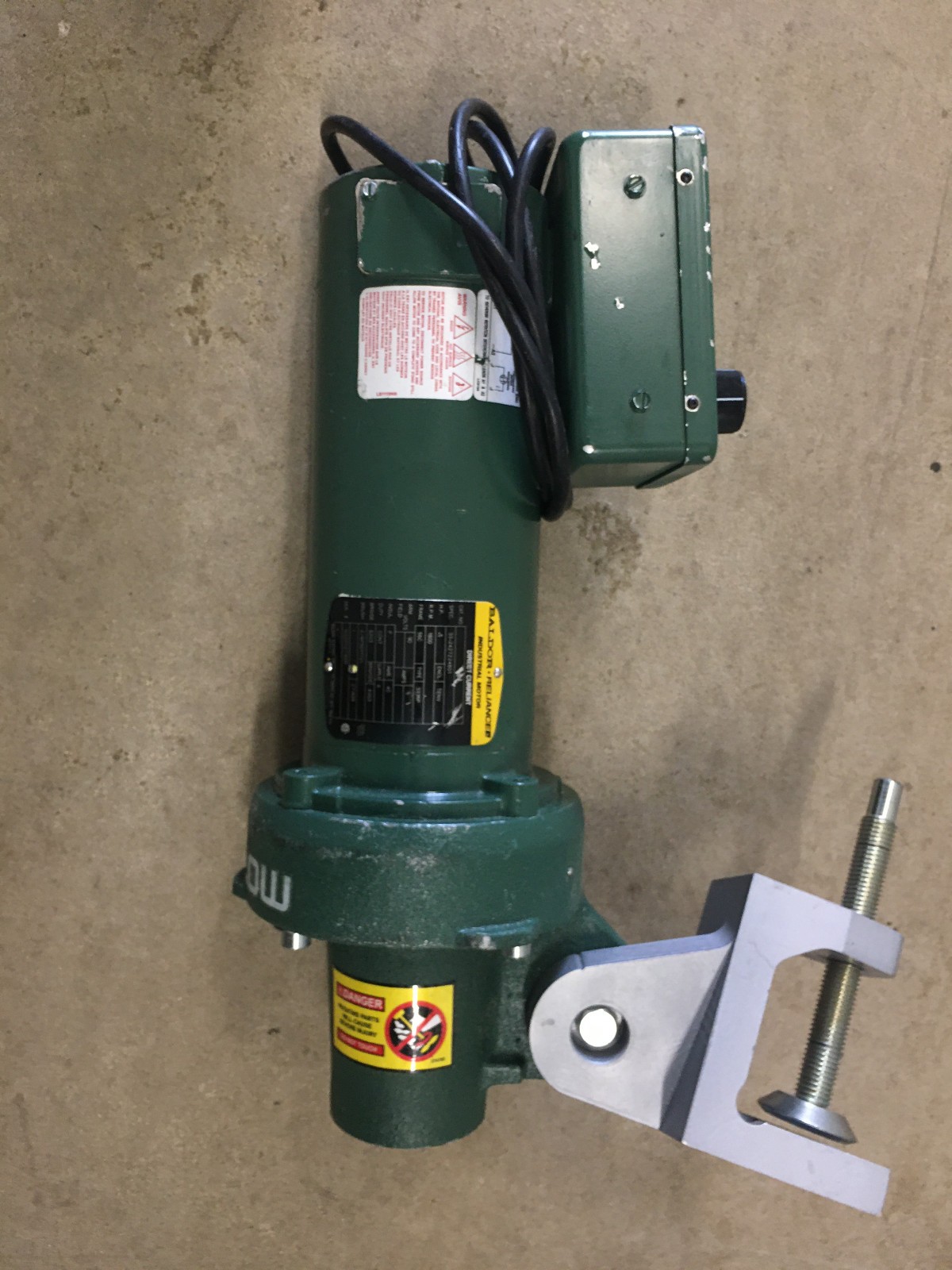 SPX FLOW Electric Barrel Mixer Gear Drive w/ Variable Speed #3063