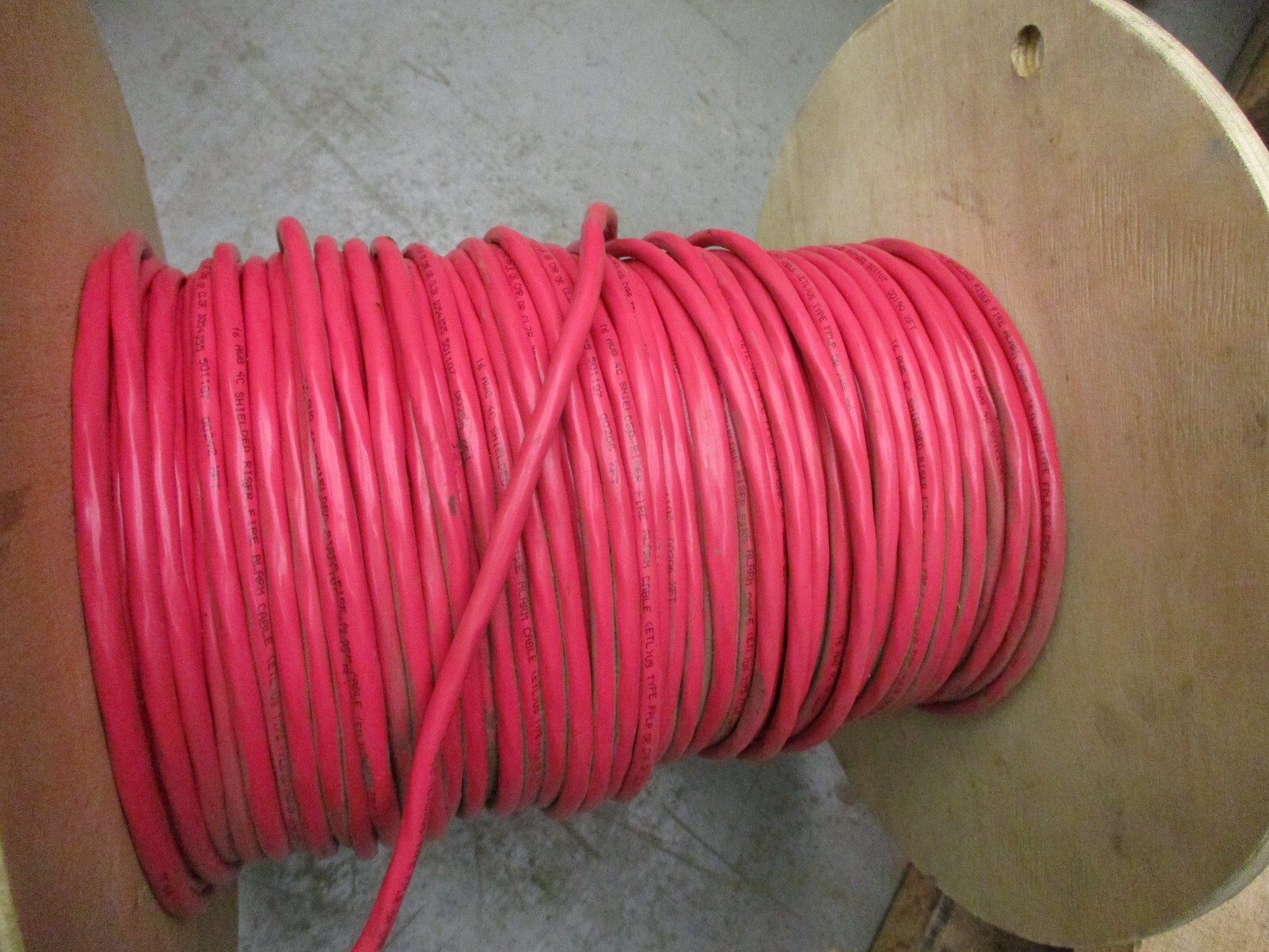 16 AWG 4C Shielded Riser Fire Alarm Cable Type FPLR CMR CL2R A5953LR