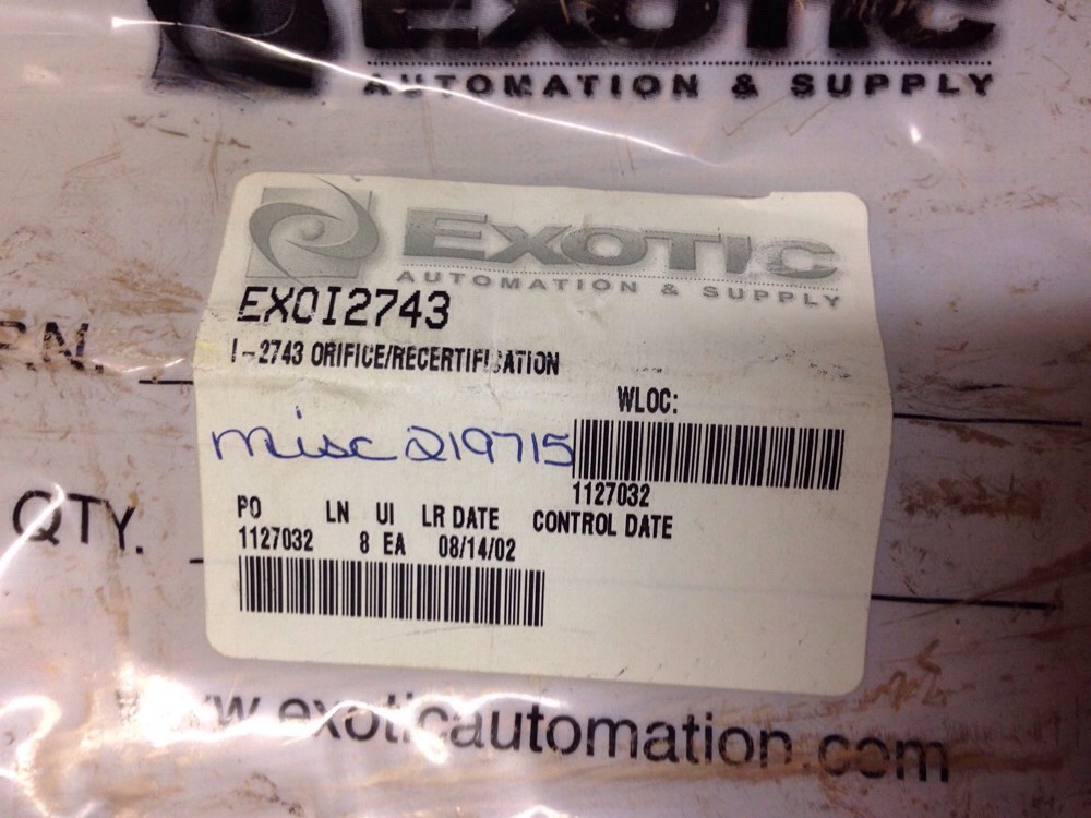 Cincinnati Test Systems 420-47.7scc/m-10.0psig-21, EX0I2743, Lot Of 2 #1645P3