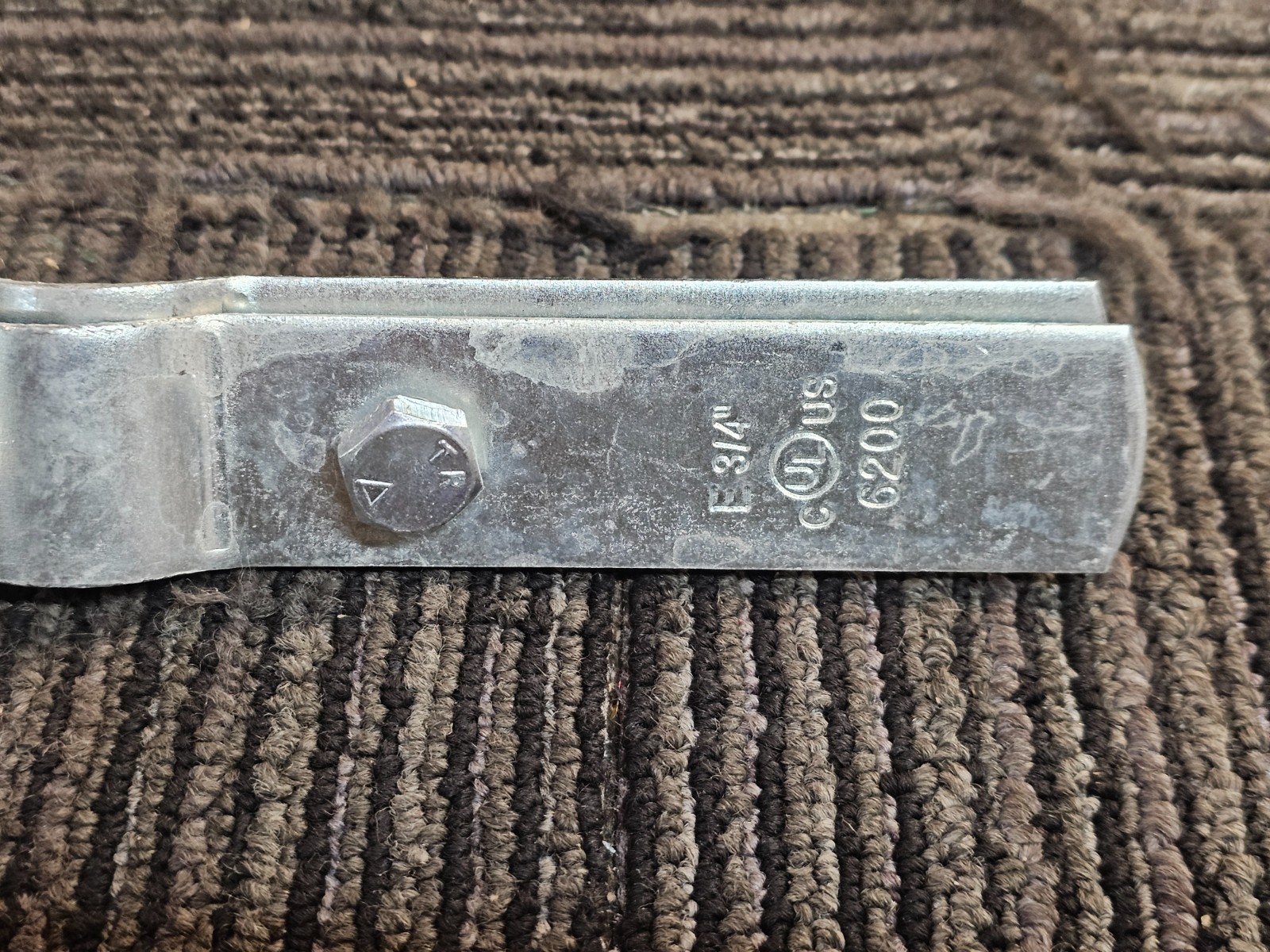 (QTY 25) Elite 6200-0075EG Electro Galvanized Standard Riser Clamp 3/4″