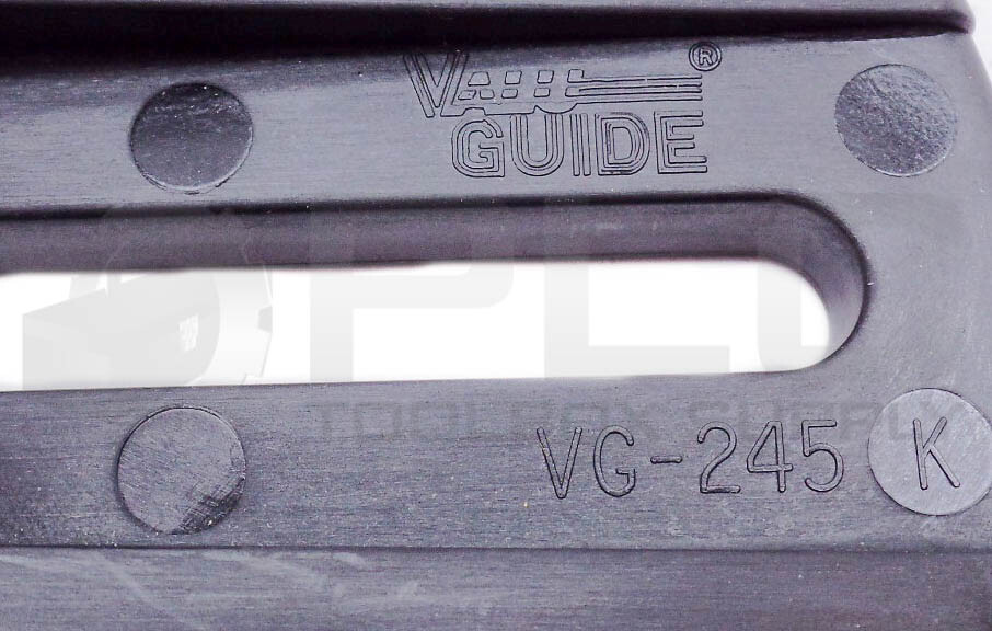 BOX OF 10 NEW SOLUS VG-245KBK VALU-GUIDE L-BRACKET BLACK PLASTIC *READ*