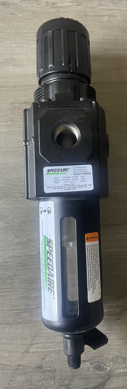 Speedaire 4Zk89 Filter/Regulator,120 Cfm, 150Psi