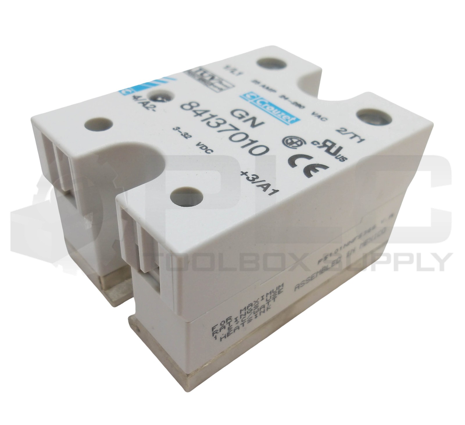 NEW CROUZET 84137010 SOLID STATE RELAY 25A 24-280VAC 3-32VDC