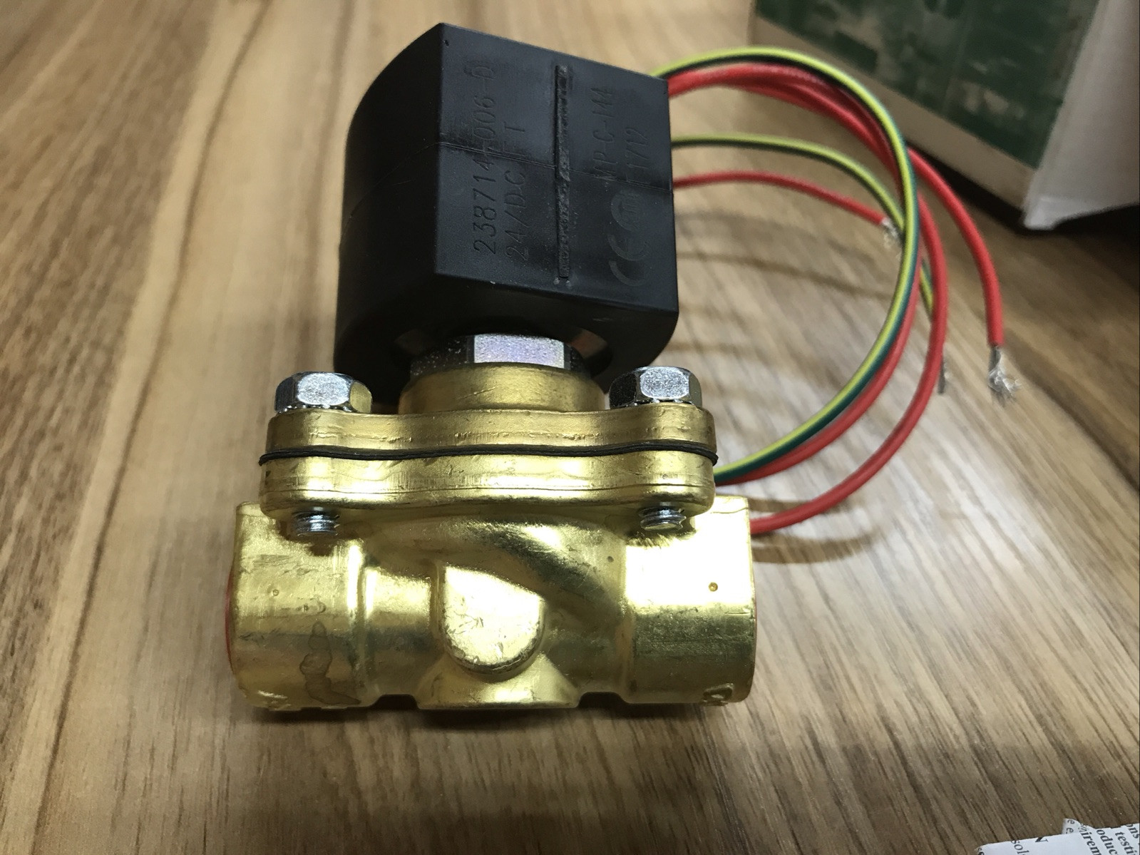 NEW OLD STOCK! ASCO 24V 1/2″ SOLENOID VALVE EF8210G002 Red Hat 5LU12 T 874800