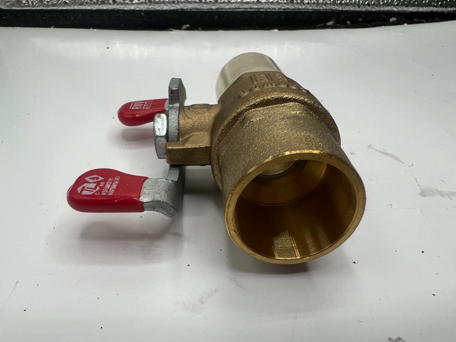 Red-White Valve Genuine OEM Fig. 5017ABW PXC Brass Ball Valve Lead Free 3/4 Inch