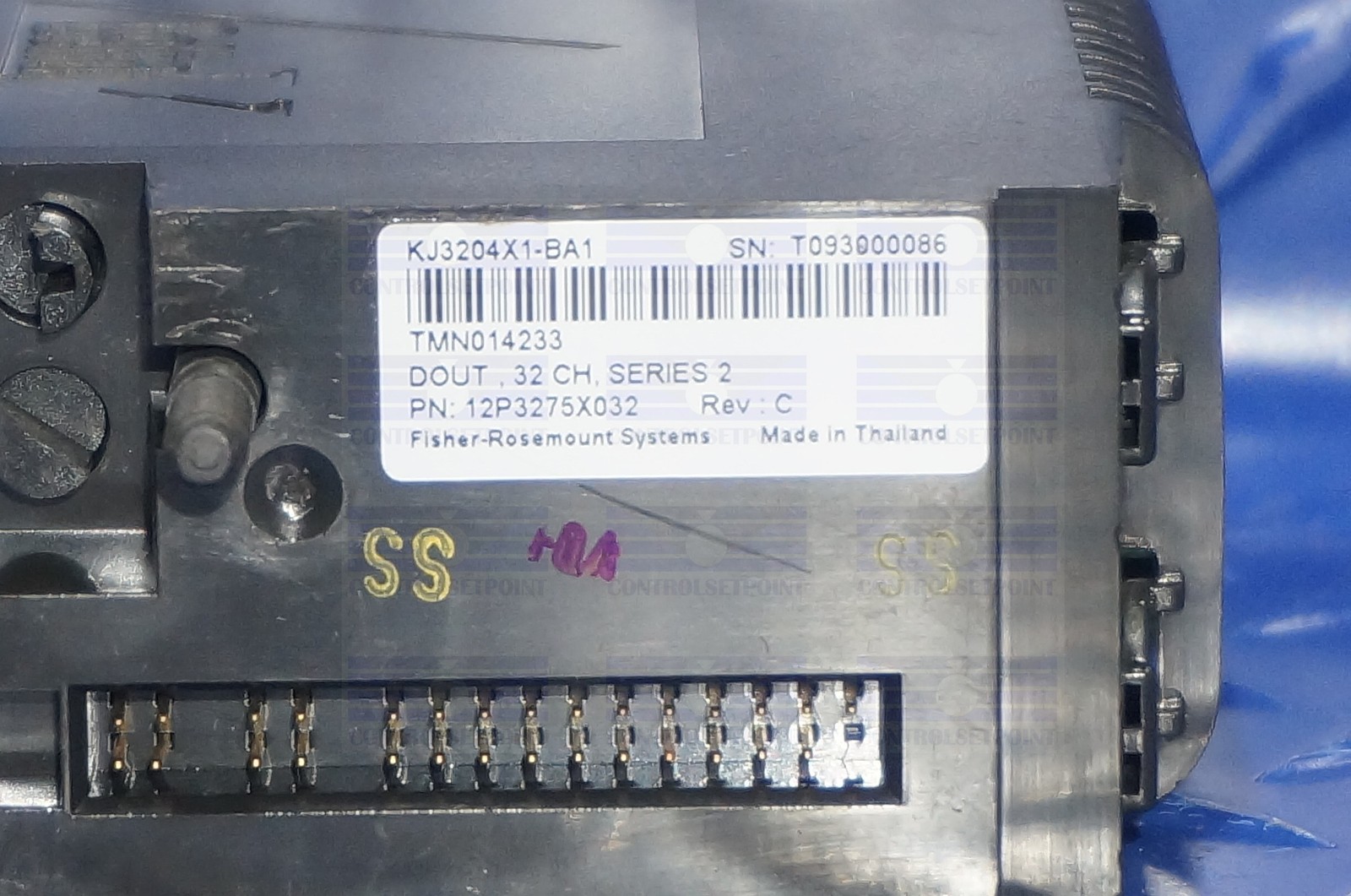 EMERSON DELTAV KJ3204X1-BA1 DO 32 CH 24 VDC HI SIDE SER 2 12P3275, VE4002S1T2B5