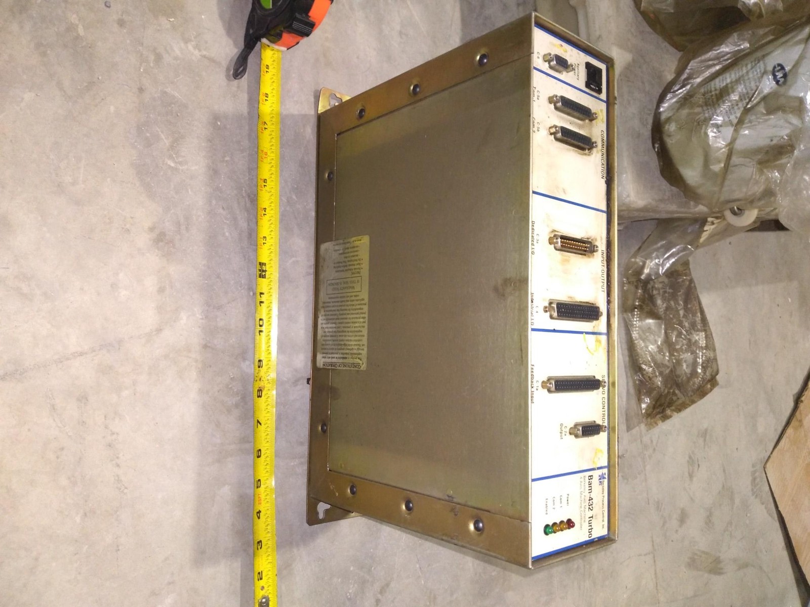 BERKELEY PROCESS CONTROL BAM-432 TURBO BERKELEY AXIS MACHINE 4-AXIS MACHINE