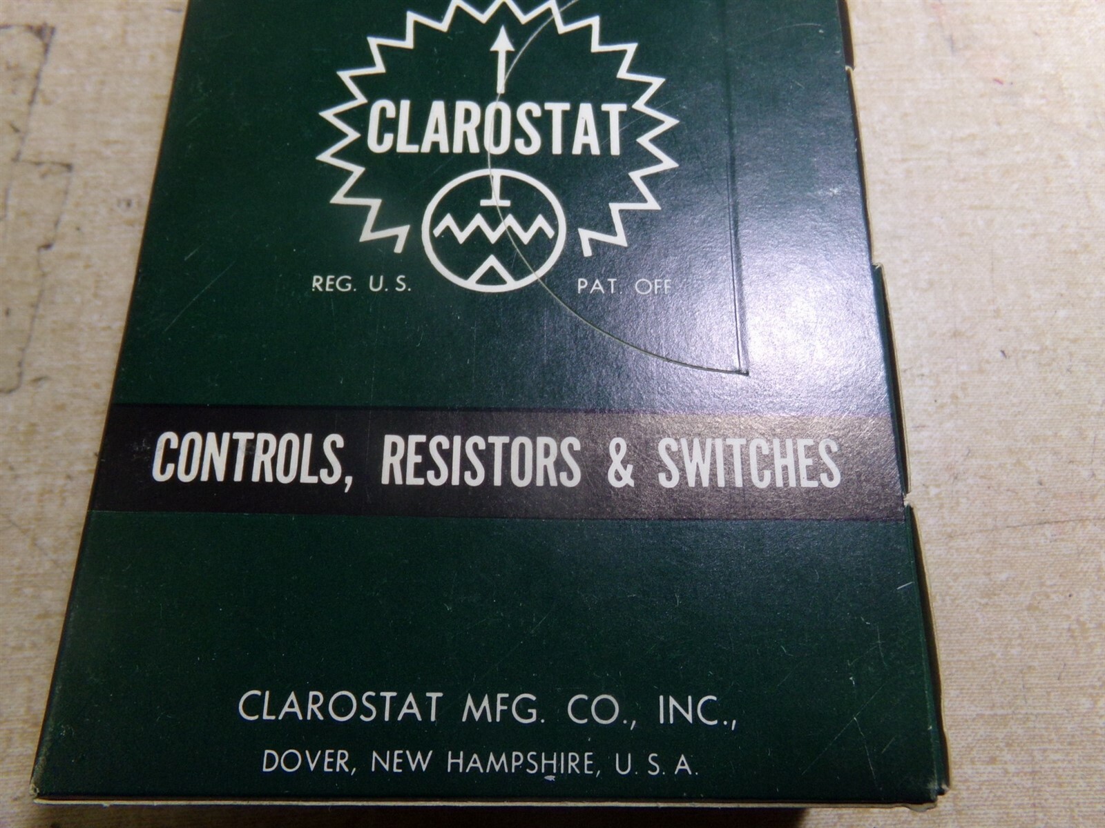 NEW Clarostat 380C-3 150K Potentiometer, Box of 5 *FREE SHIPPING*