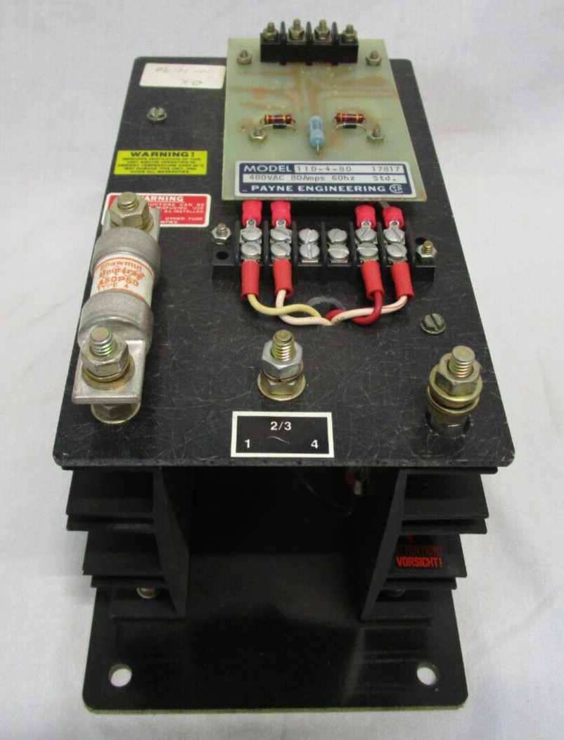 PAYNE ENGINEERING 11D-4-80 POWER CONTROLLER