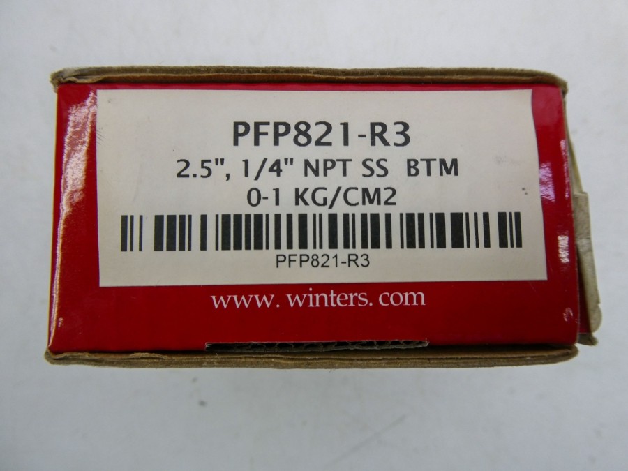 WINTERS PFP821-R3 0-1KG/CM2 2.5″ NSMP