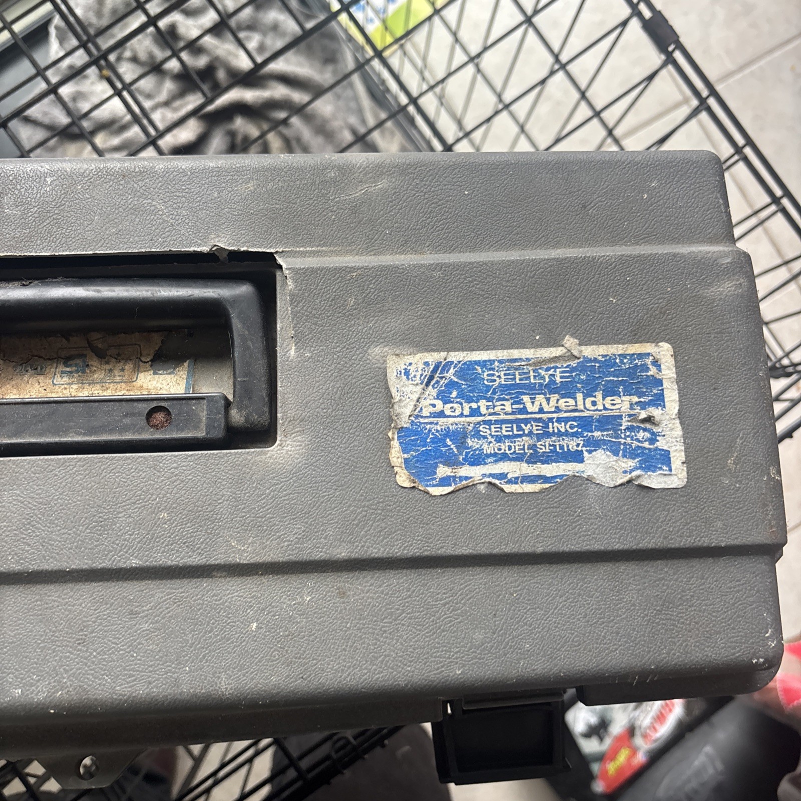 SEELYE Porta-welder #63 SI-1167 Plastic Welder/ Works