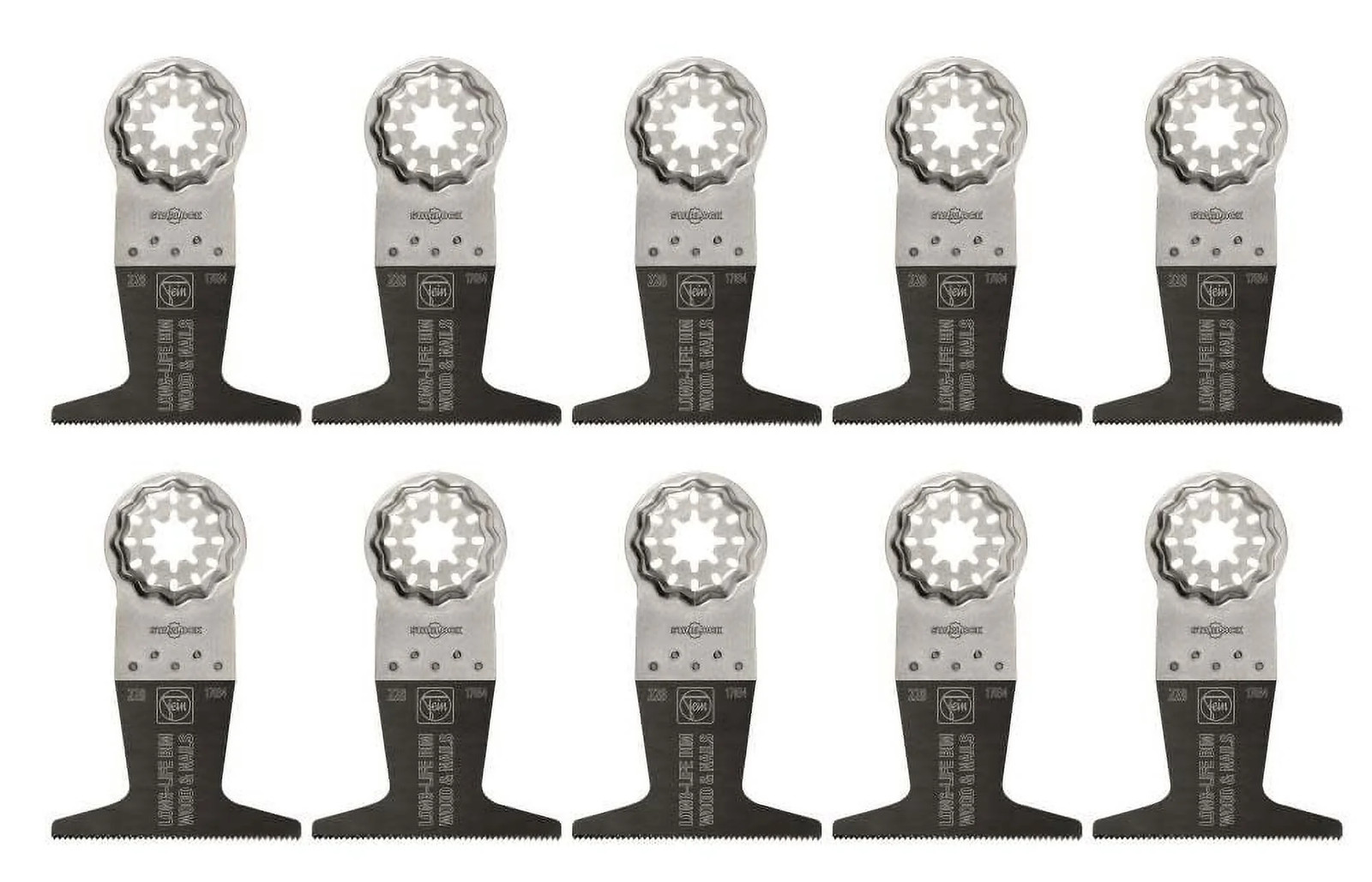 Fein Star Lock 2.5 in Bi-Metal E-Cut Long-Life Saw Blade 10 each 63502228290