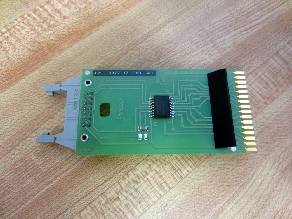 Staubli J21-3377-10-CIEL-MCL M4/M5 Ciel Card J21337710CIELMCL