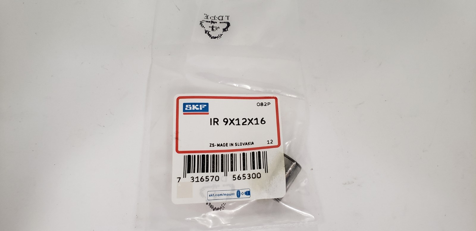 SKF IR 9X12X16 NRB-NEEDLE ROLLER BEARING, NIB