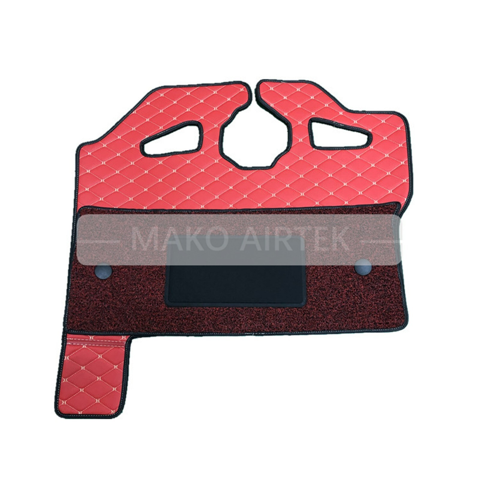 OLD TYPE RED Cab Floor Rubber Mat Carpet Fit Komatsu PC200-7 220-7 240-7