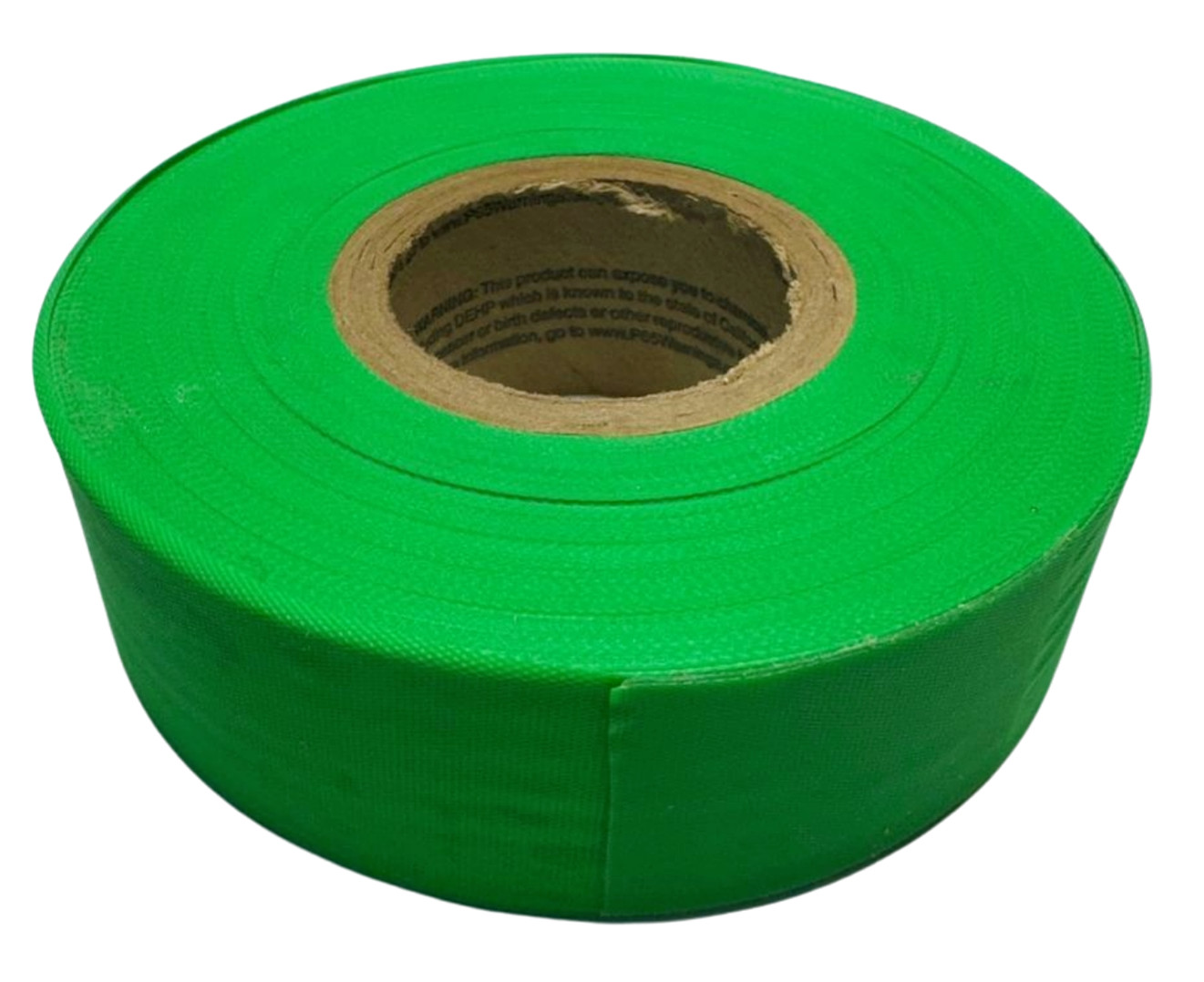 Green Glo Flagging Tape Ribbon 1-1/16” Wide **Free Shipping**