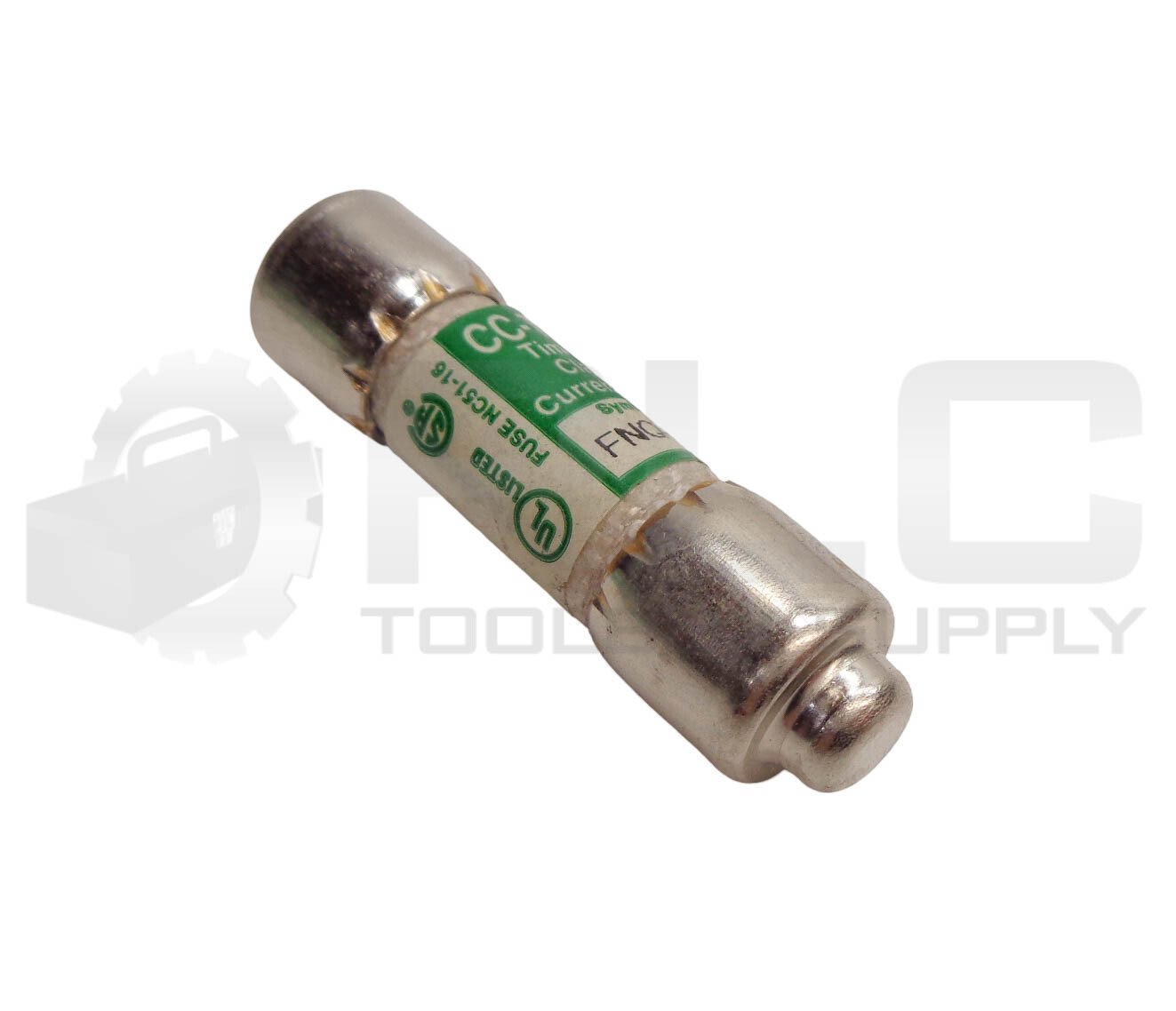 LOT OF 10 BUSSMANN FNQ-R-10 CC-TRON FUSES 10A 600VAC