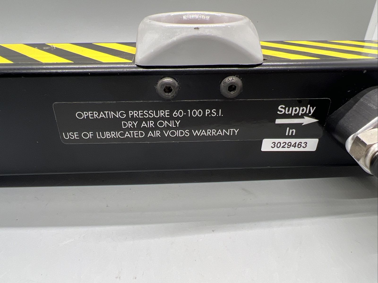 Safety Button SC3400 Control Airmite Valve Reset AIR MITE Pilot