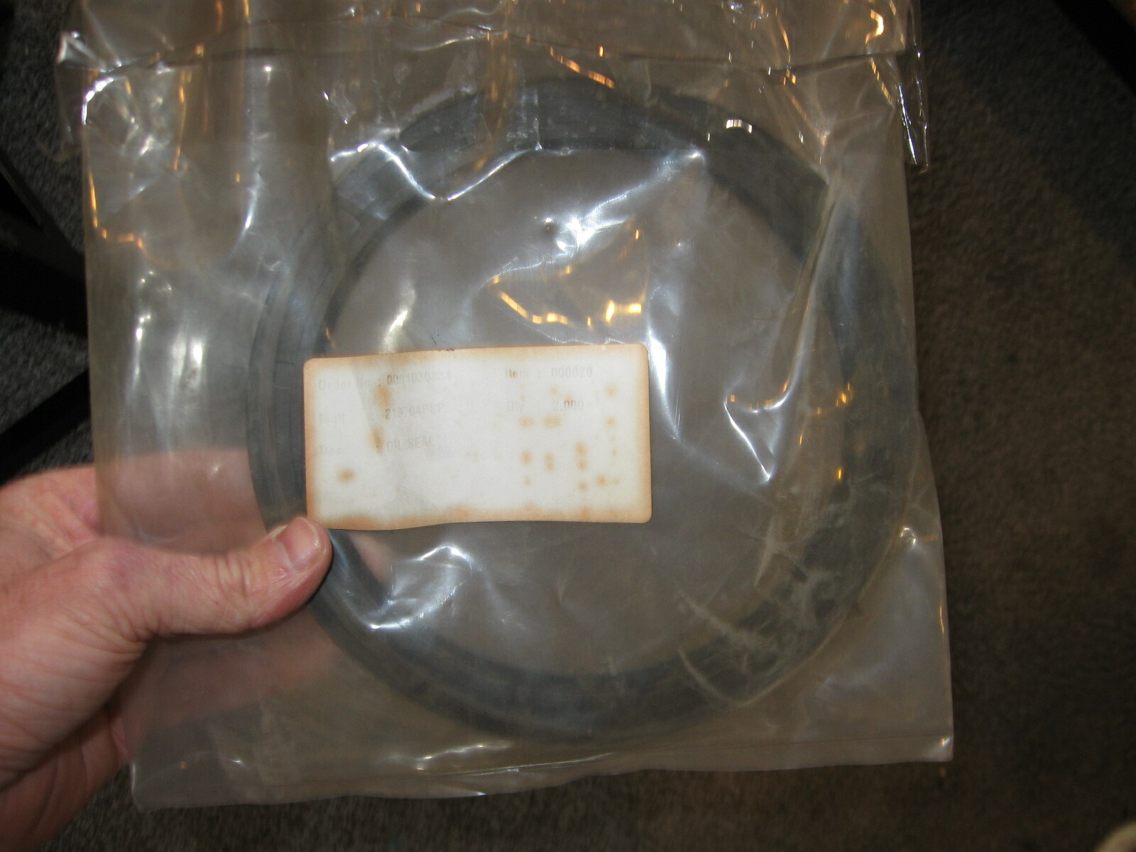 NEW HUGE Gardner Denver Seal OIL 6.250 (ID) x 7.750 (OD) x 0.5 # 219704PSP