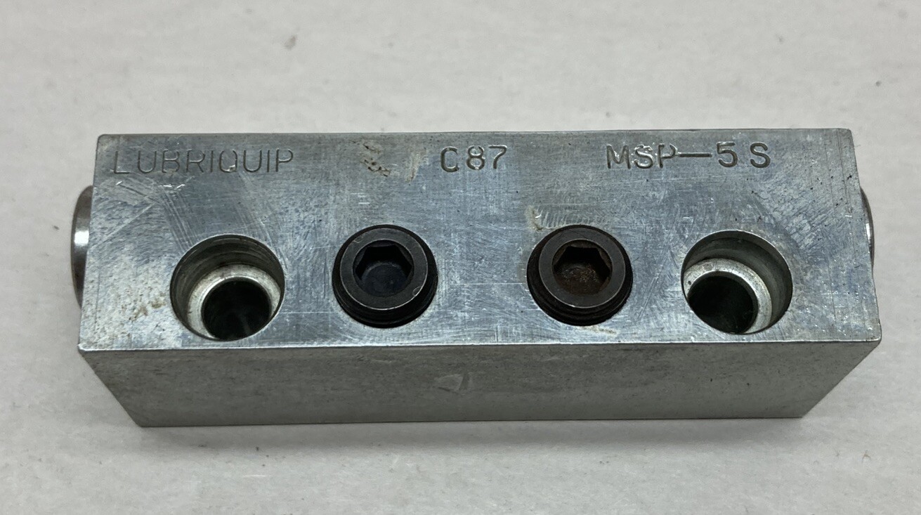 Graco Trabon,MSP-5S,Modular Divider Valve Block