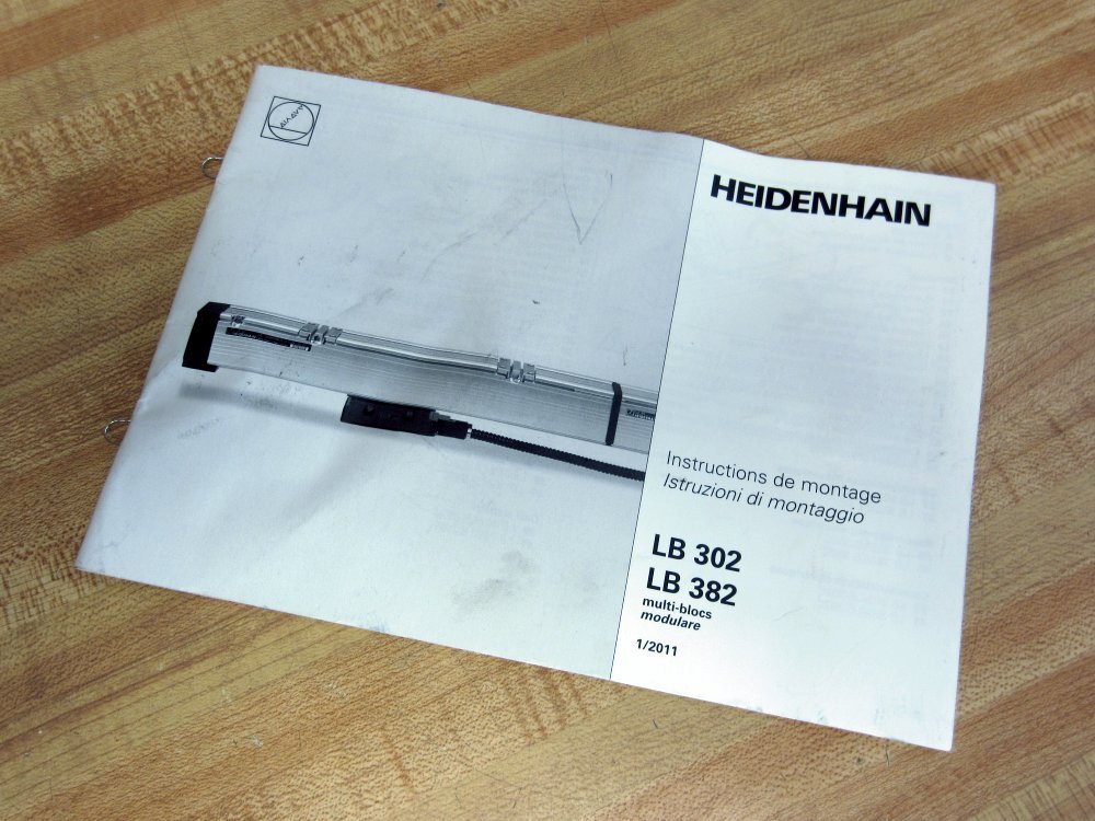 Heidenhain 673 178-32 Instructions for LB 302/LB 382 Modular Assembly