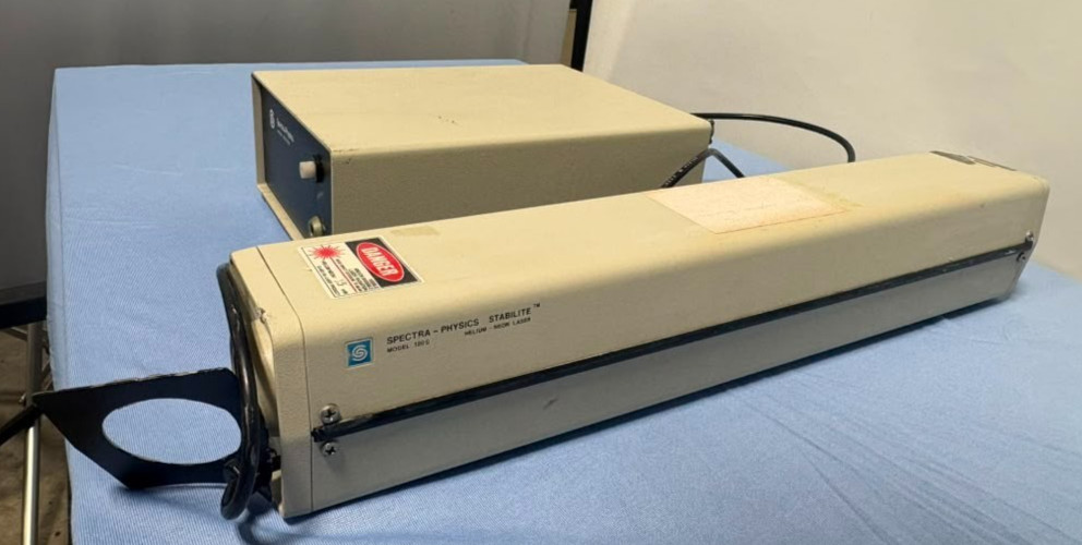 Spectra-Physics Model 249 Exciter w/ Helium-Neon Laser Stabilite 120S