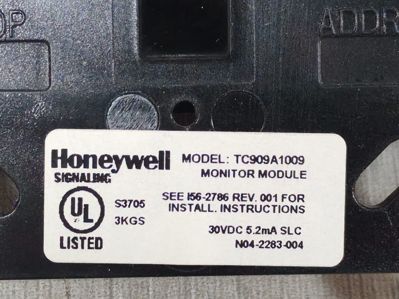 Honeywell TC909A1009 Monitor Module with Eclipse Technology