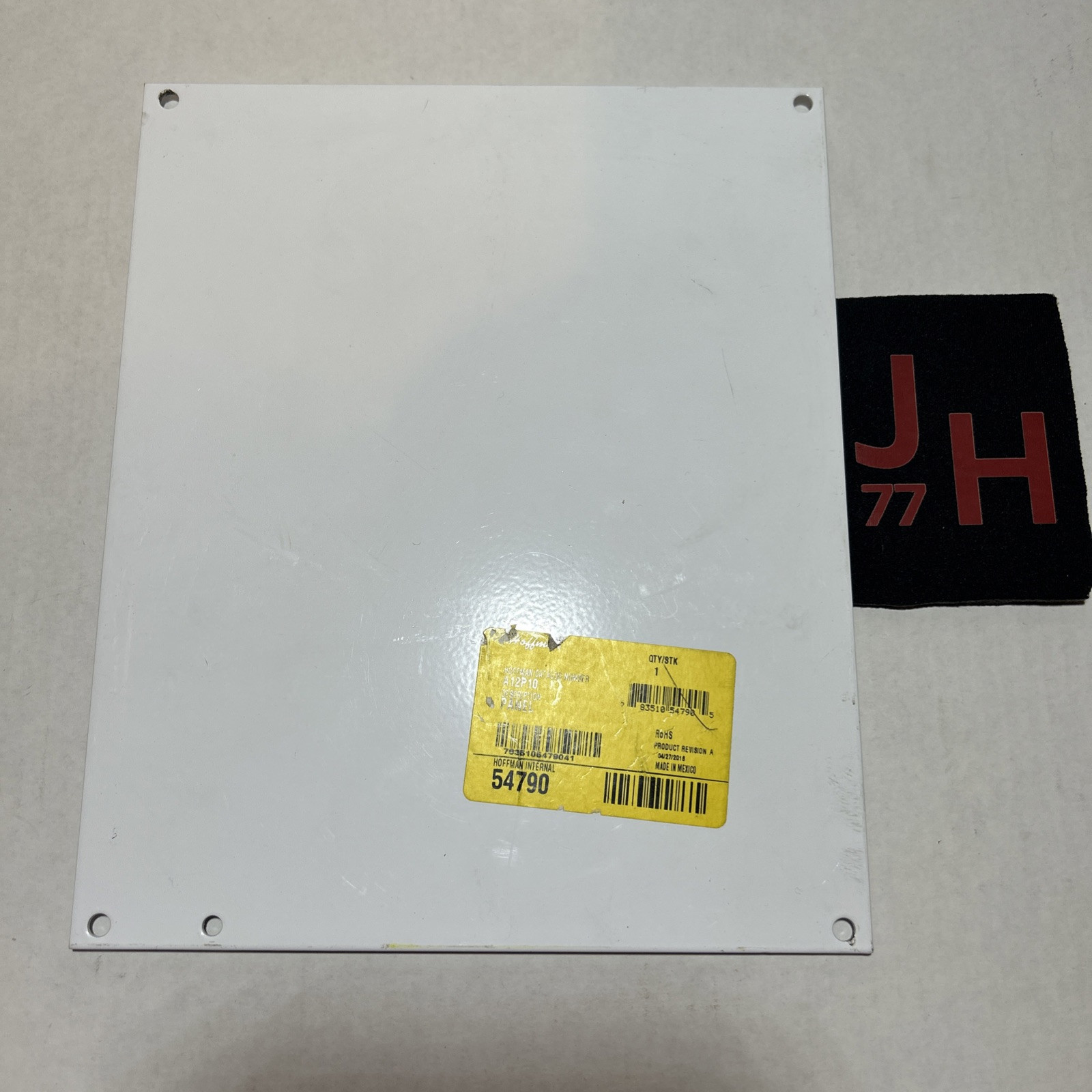 NEW HOFFMAN A-12P10 JUNCTION PANEL 10-13/16″ X 8-15/16″ *READ*