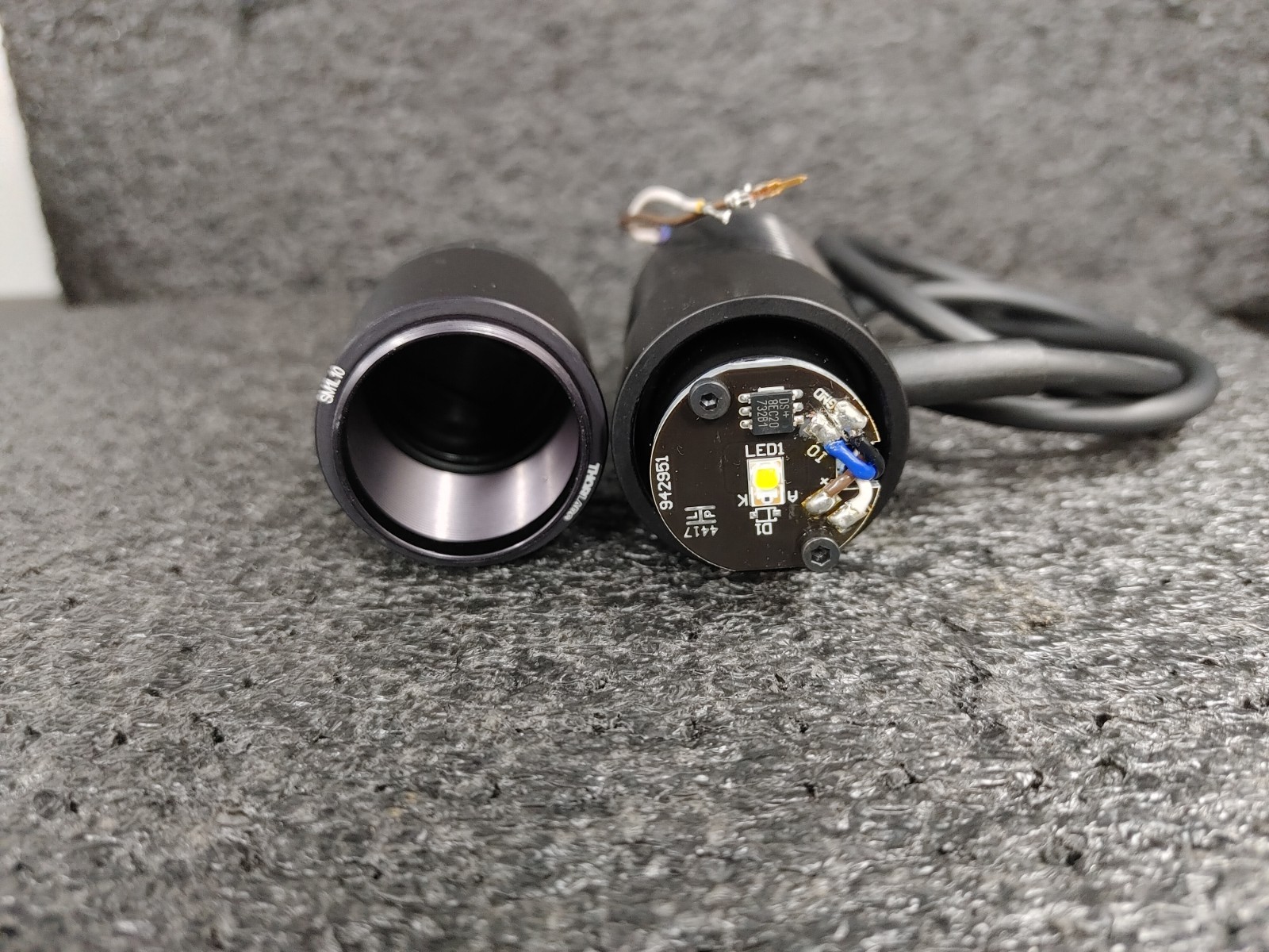 THORLABS M565L3 565 nm 880 mW 1000 mA Mounted LED with Lens Tube