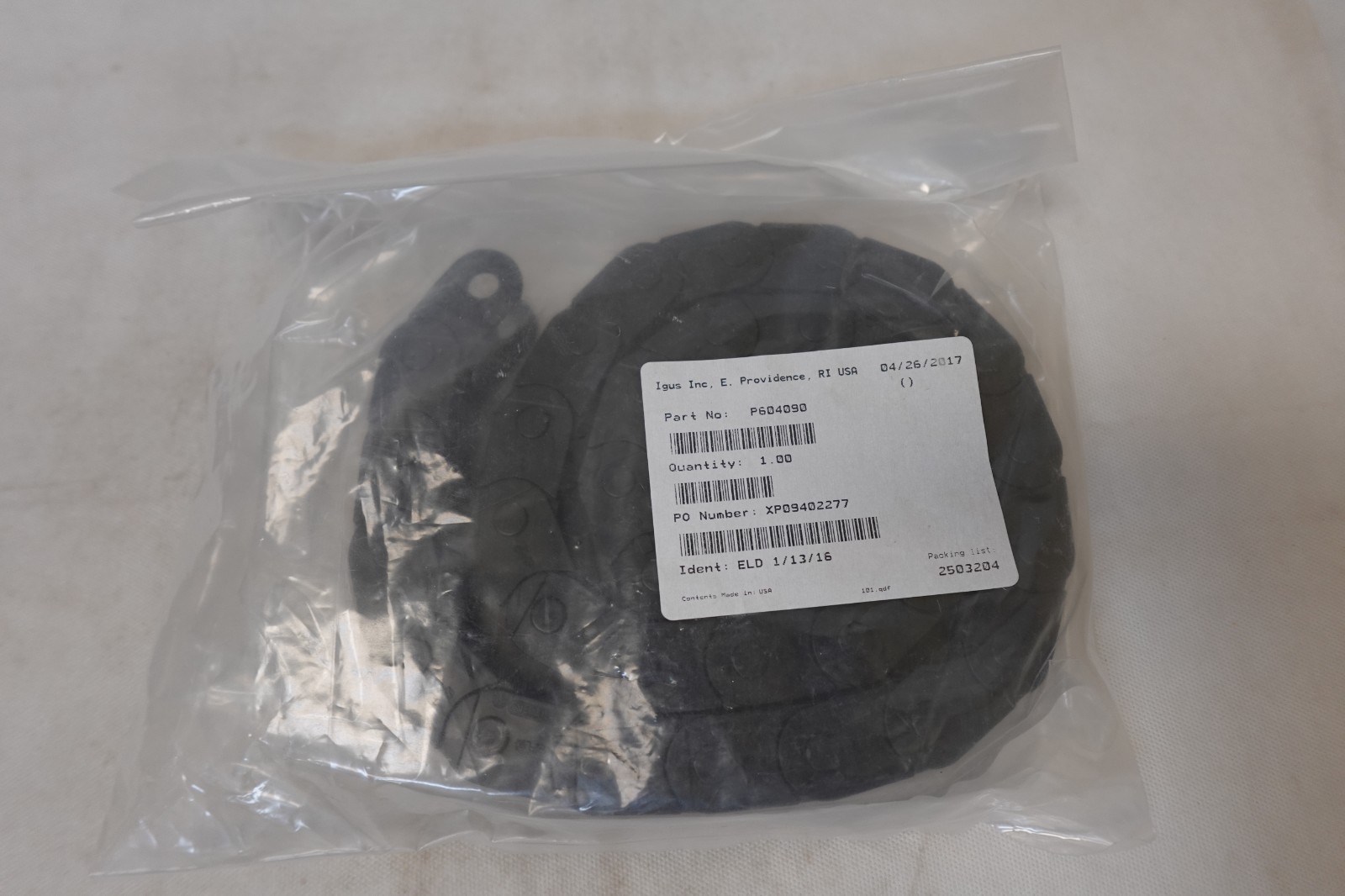 Otis Elevator / Igus – AAA342BS14 / NKB-05859-19216652 / P604090 – Plastic Chain