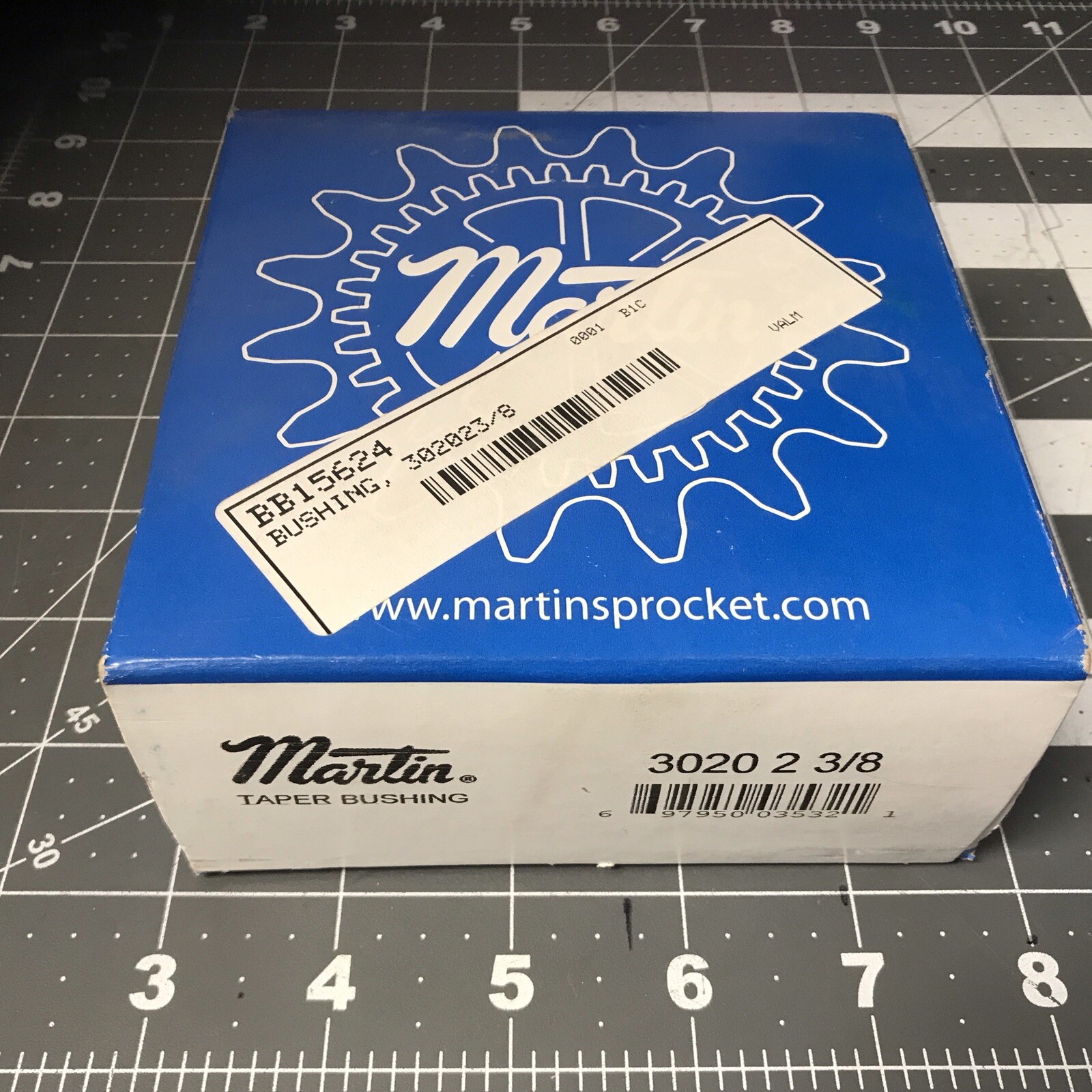 MARTIN TAPER BUSHING 3020 2 3/8″ NEW (LMA12K)