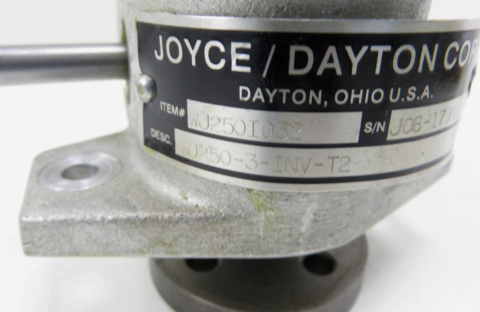 Joyce/Dayton WJ250-3-INV-T2 Machine Screw Jack