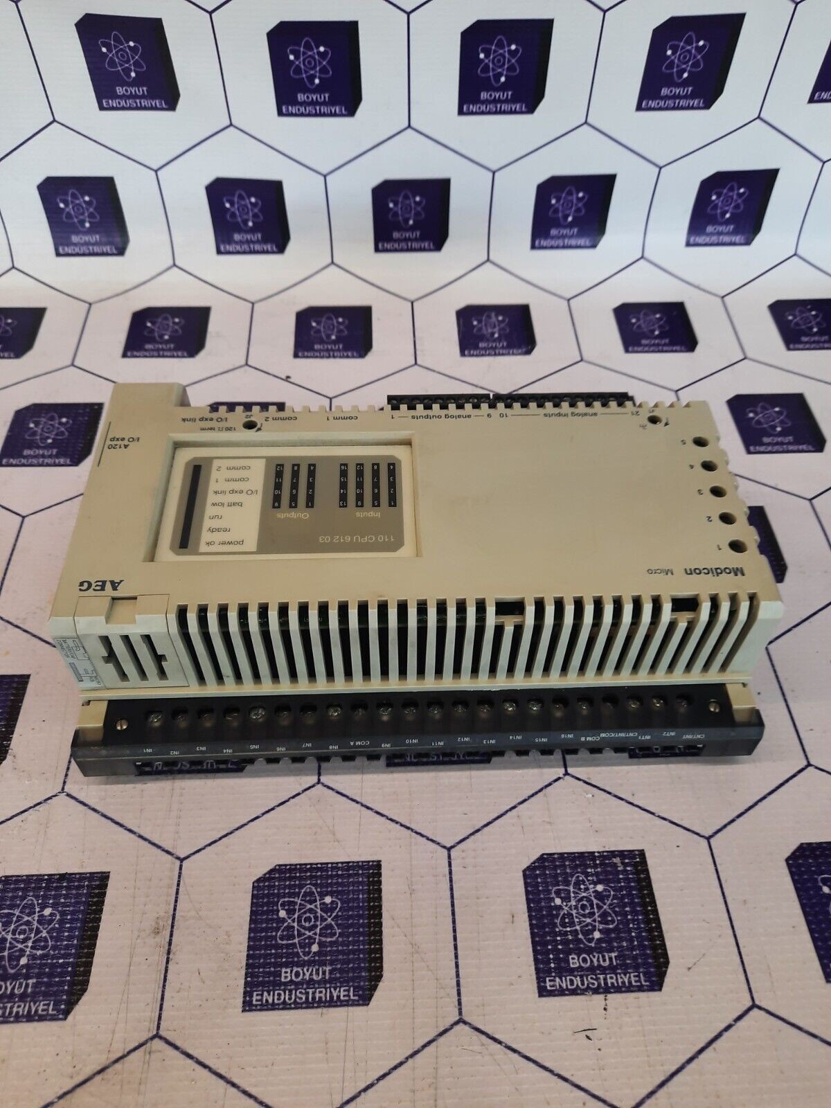 SCHNEIDER AUTOMATION 110 CPU 612 03 MICRO CPU MODULE