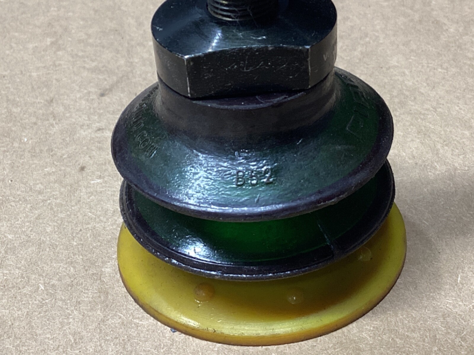 PIAB B52 VACUUM SUCTION CUP 3/8″ NPT #114D9