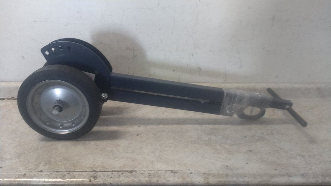 Mag-Mate MCL2000W12 400 Lb Capacity Black Steel Magnetic Lid Lifter Dolly