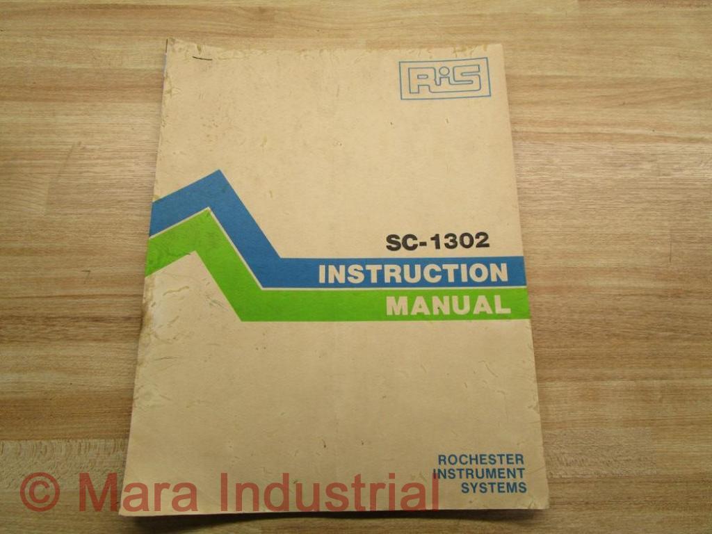 RiS 1035-114 Instruction Manual For SC-1302