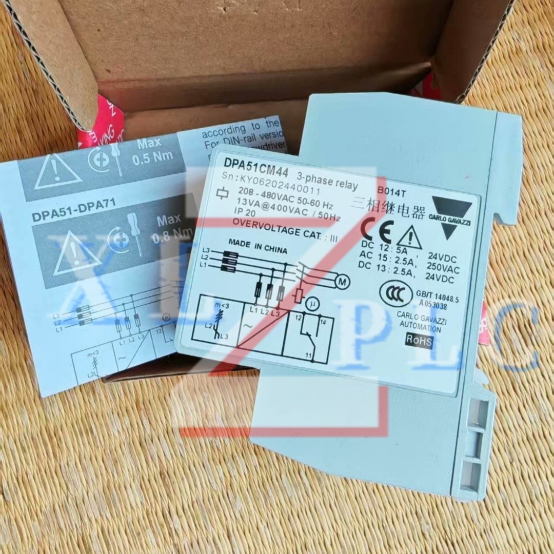 1PCS New Carlo Gavazzi DPA51CM44B014T Three-phase relay In Box*