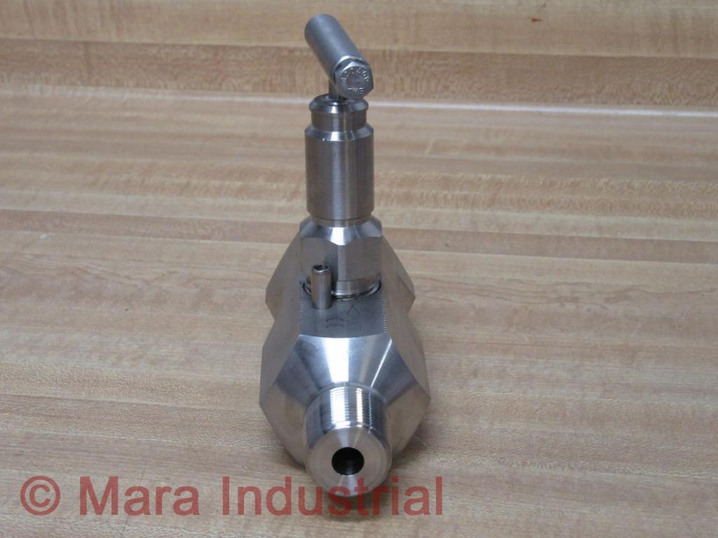 Part V3-519SPT NPT Valve 316SS 600PSI @ 200F 3000PSI @ 400F