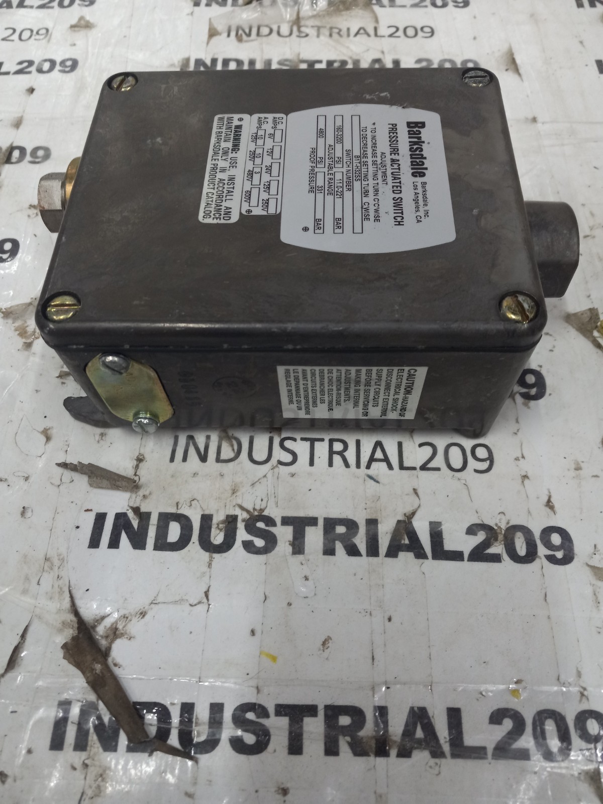 BARKSDALE PRESSURE ACTUATED SWITCH B1T-H32SS