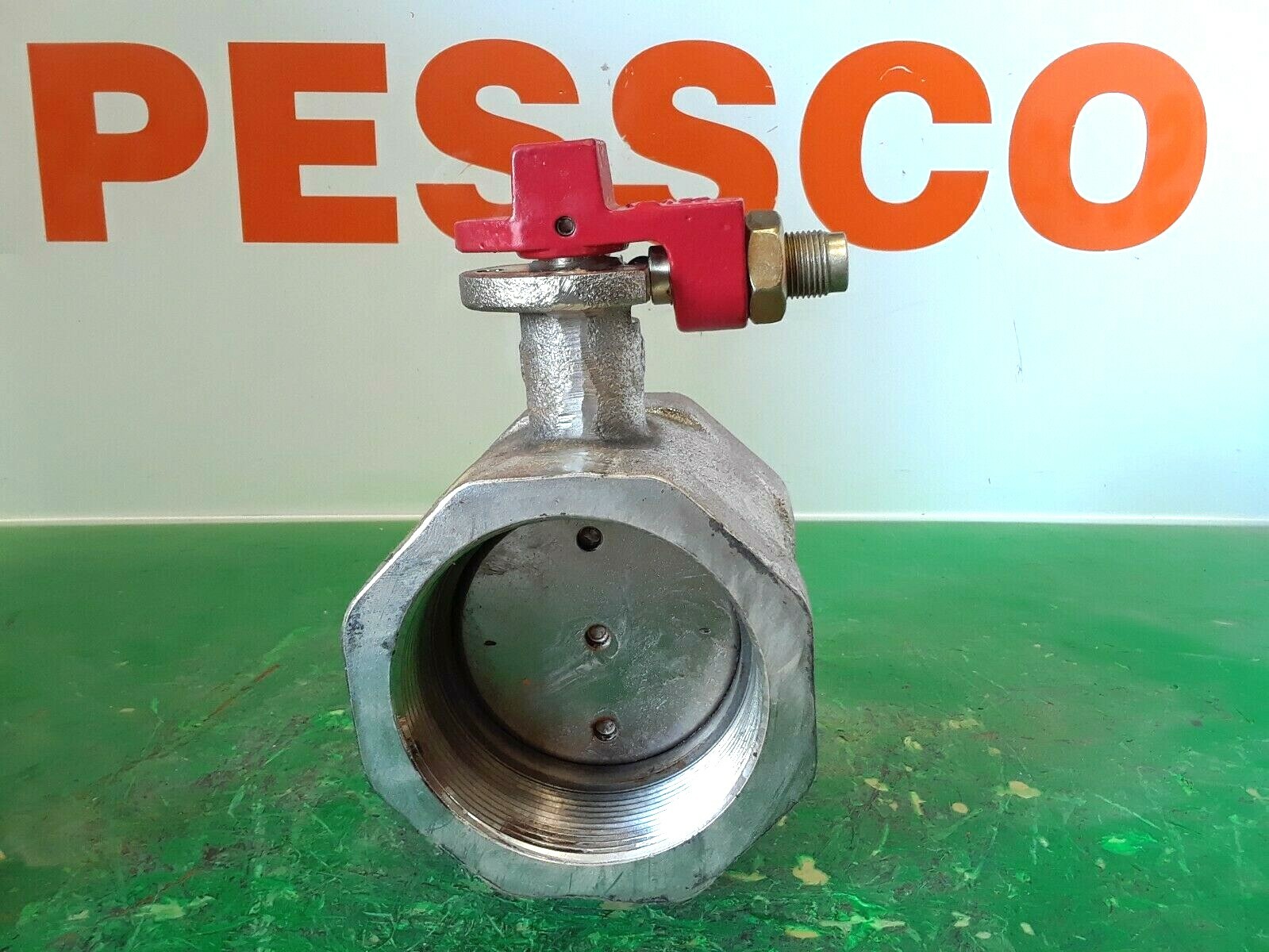 🟠HOMESTEAD VALVE 4″ THD BUTTERFLY VALVE PESSCO IS OFFERING 1 R090721-14-28 🗽