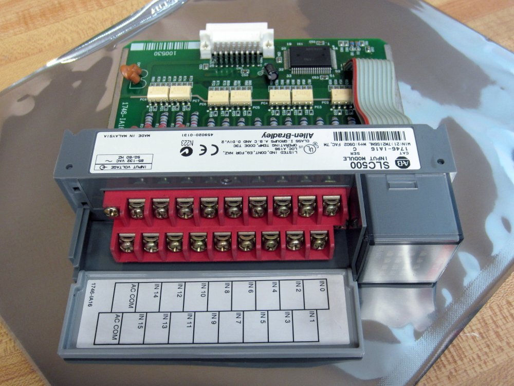 Allen Bradley 1746-IA16 Module 1746-1A16 Ser.C (Pack of 3)