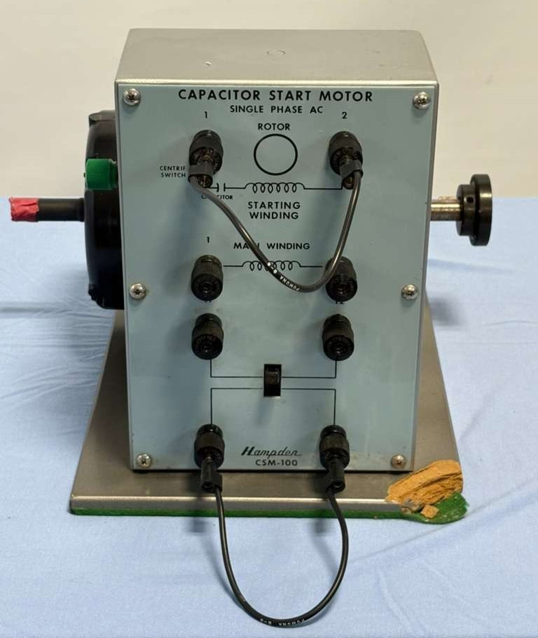 Hampden Engineering Single Phase AC Capacitor Start Motor Model CSM-100