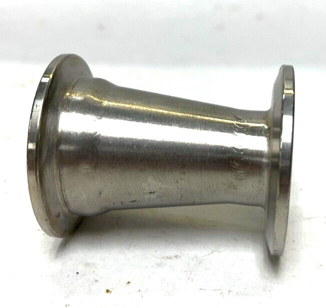 CLAMP CONCENTRIC REDUCER 1″ TO 1-1/2″ STAINLESS STEEL OAL 2-3/8″