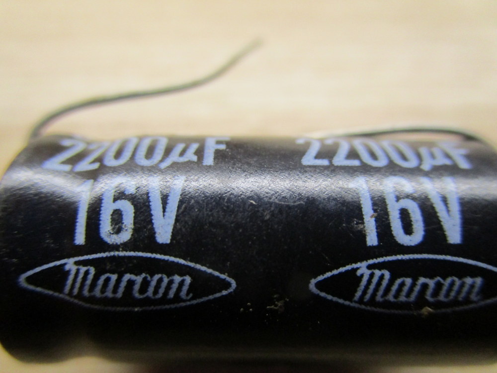 Marcon CE-US Capacitor 2200 µF 1ZD UF