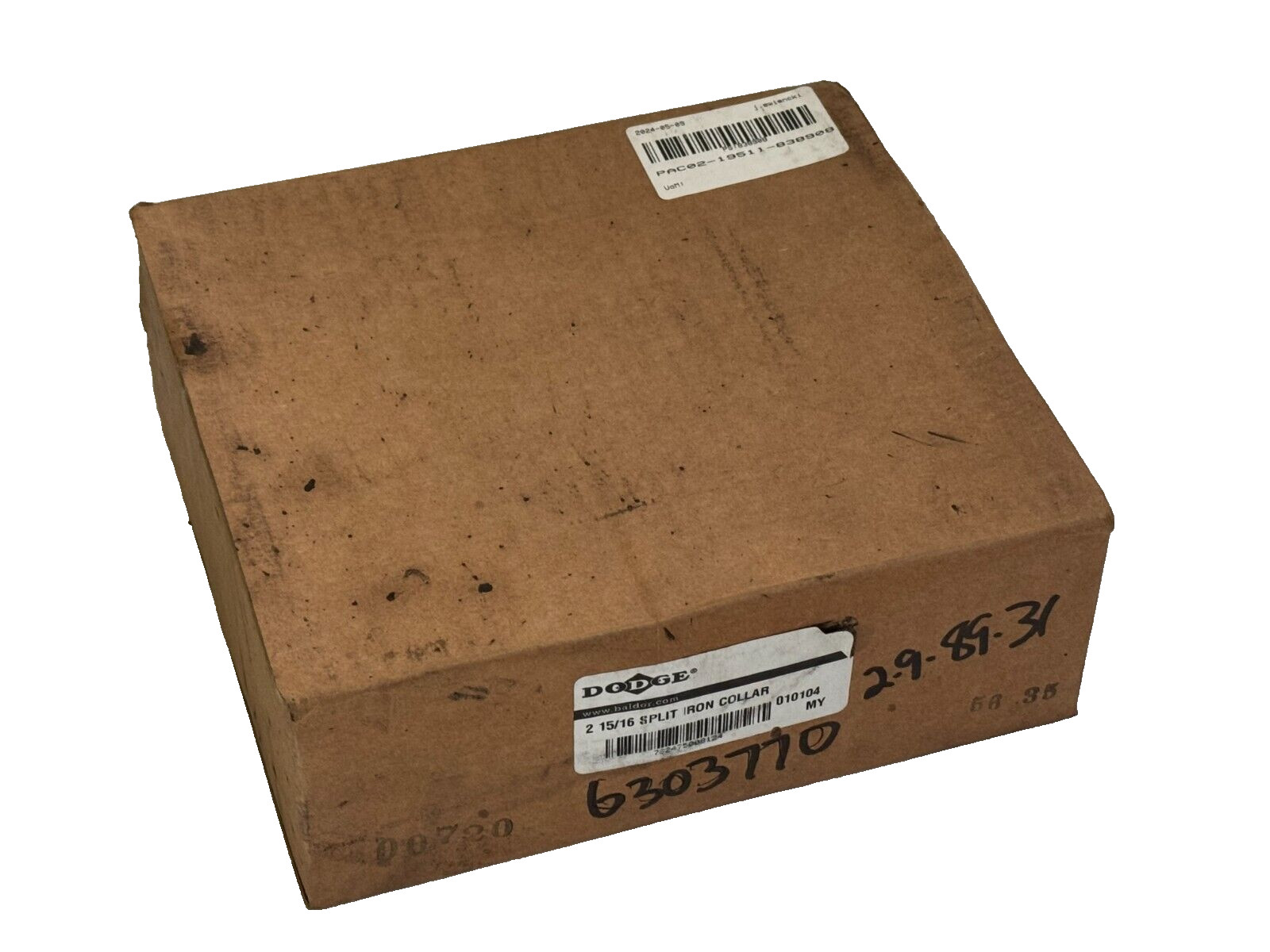 NEW IN BOX Dodge 2 15/16 Split Iron Collar 010104
