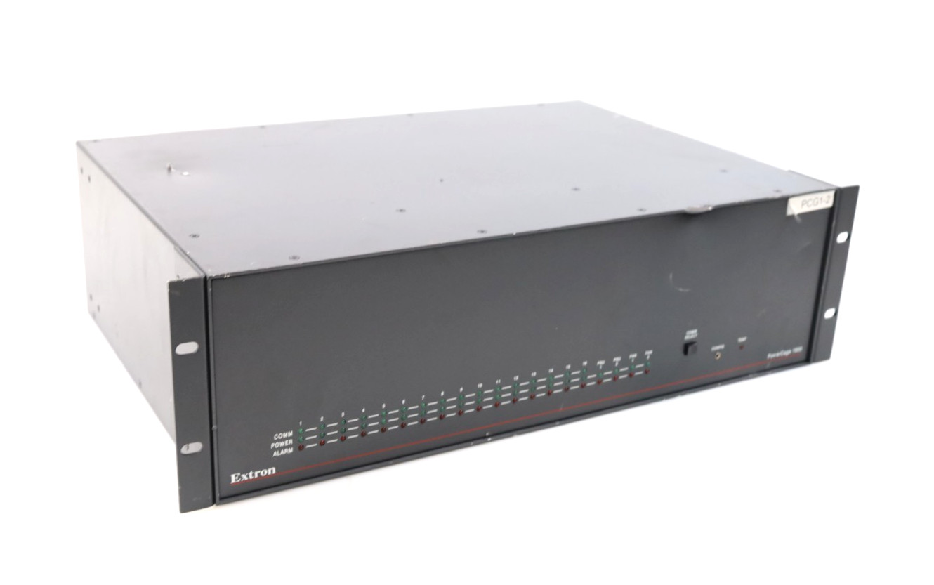 Extron PowerCage 1600 Enclosure Controller 16-Slot 3U Fiber Chassis