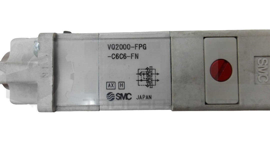 NEW SMC VQ2000-FPG-C6C6-FN DOUBLE CHECK BLOCK PNEUMATIC VALVE
