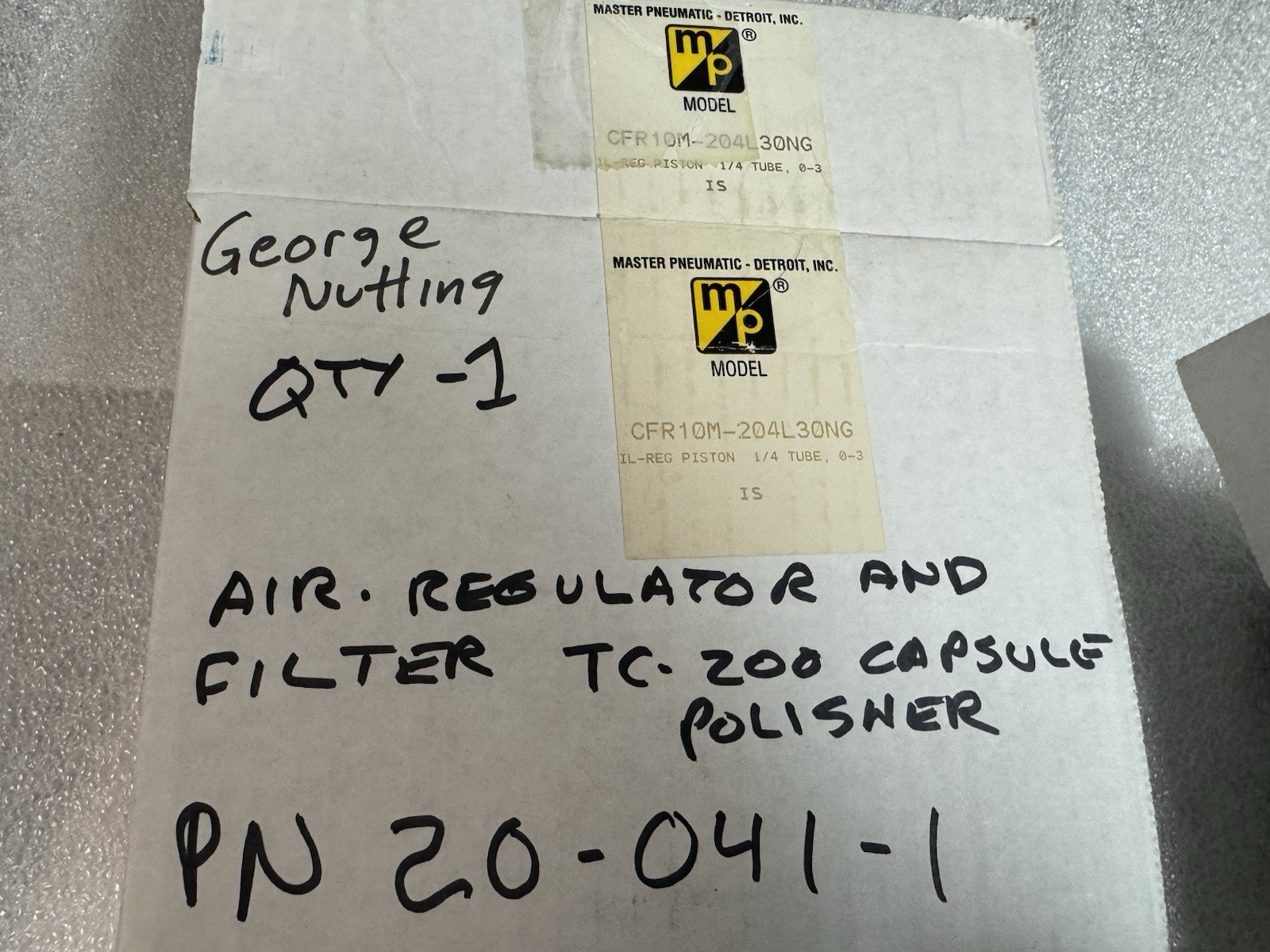 Master Pneumatics CFR10 Filter Regulator